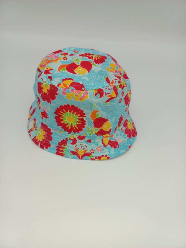 cappello decoro floreale