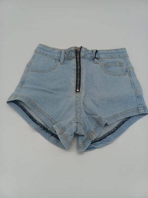 short in jeans