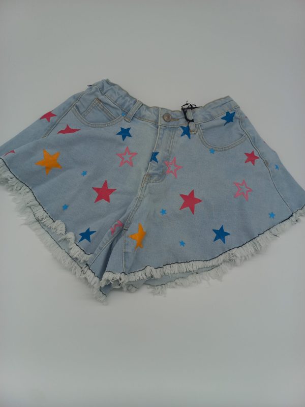 JEANS MODELLO FARFALLA