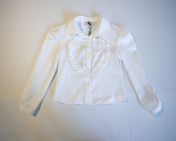 4D__2343 CAMICIA CUORE SARAH CHOLE'