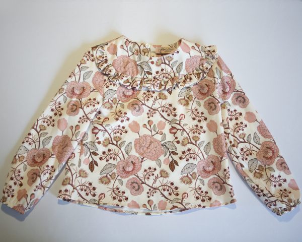 camicia-fiori-sarah chole'-abbigliamento bambina CAMICIA FLOREALE SARAH CHOLE'