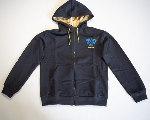 felpa-scozzese-zippata-blu-bambino-abbigliamento FELPA CON ZIP HANGAR93
