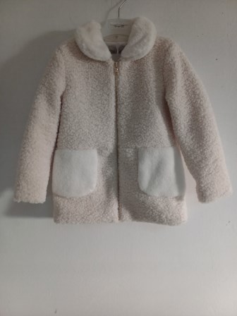 BOUCLE' CAPPOTTO BOUCLE' CON COLLETTO ETASCHE IN PELLICCIA HANGAR93