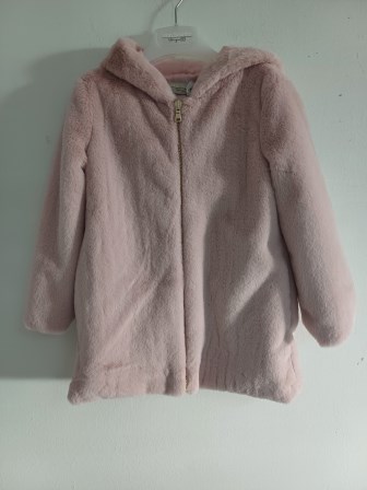 PELLICCIA CON ZIP E CAPPUCCIO HANGAR93
