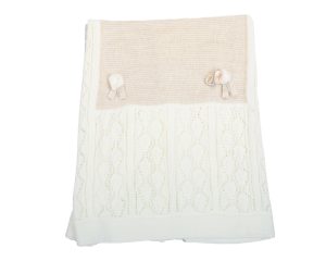 4D__9670 COPERTA IN MISTO LANA "PAPPA&LATTE"