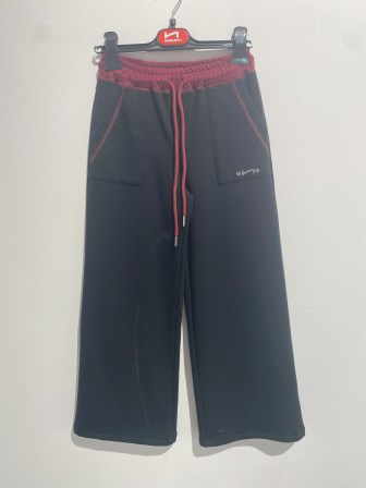 Z8154J PANTALONE IN FELPA GARZATA "HANGAR93"